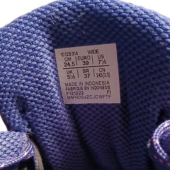 ASICS Women's Size 7.5 Purple and Pink Athletic Shoes - Picture 6 of 9